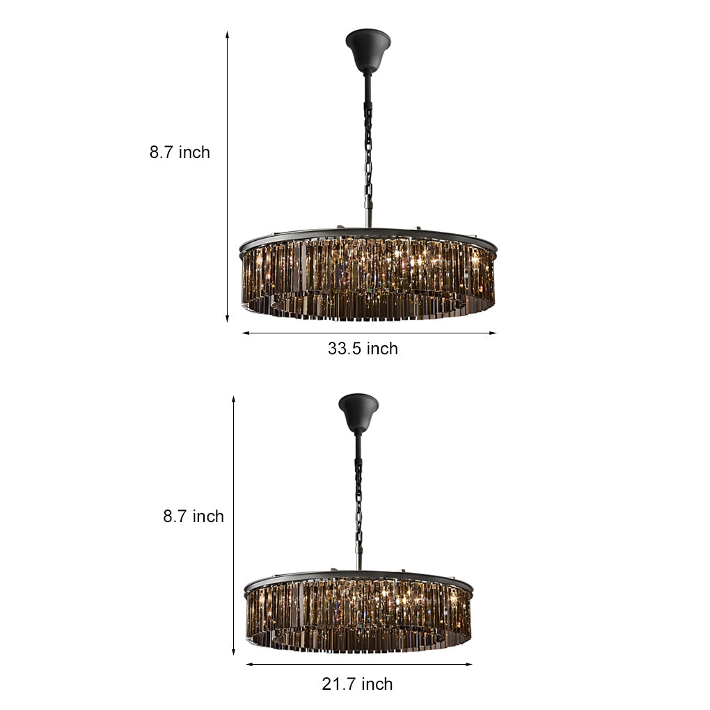 WINDSOR CRYSTAL RING HANGING LAMP