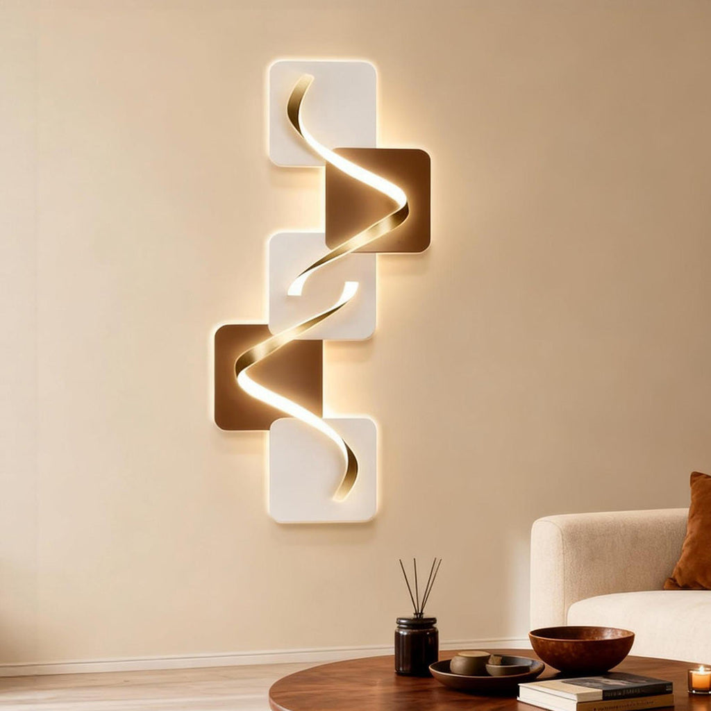 WINDSOR GEOMETRIC ILLUMINATED WALL CANVAS