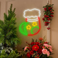 WINTERGLOW CHRISTMAS SOCKS ILLUMINATION ART