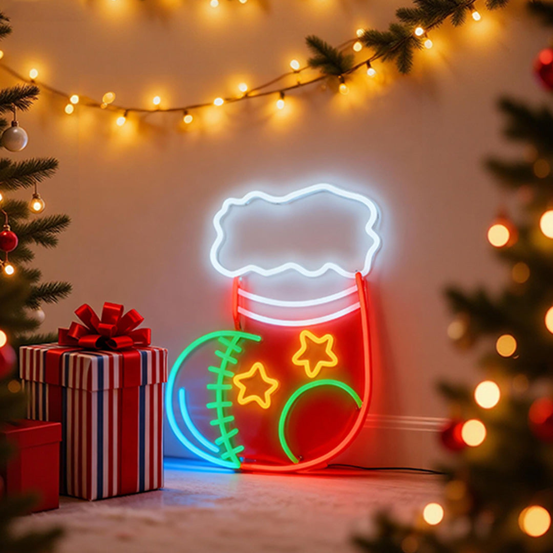 WINTERGLOW CHRISTMAS SOCKS ILLUMINATION ART