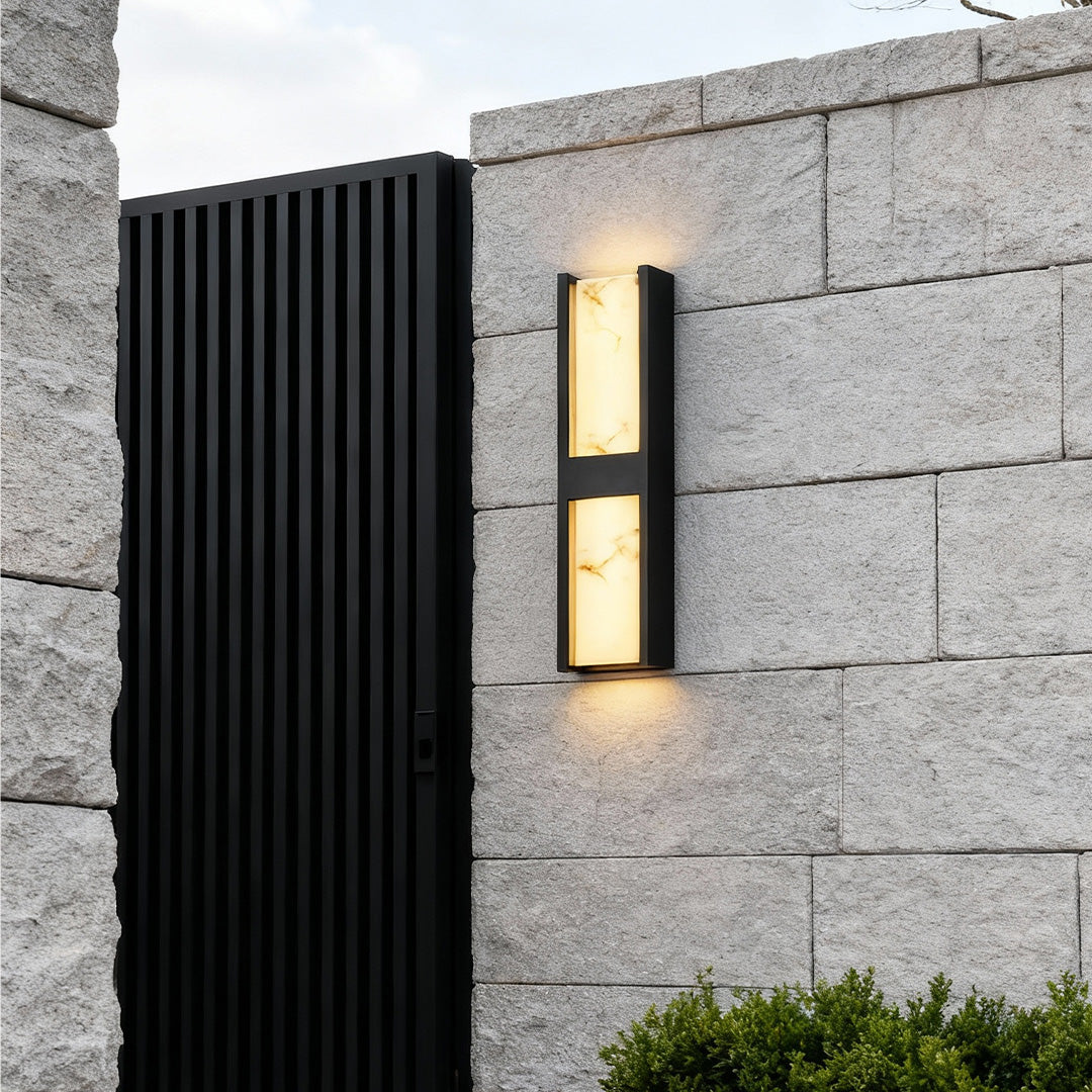 WINTHROP AQUA SQUARE LED WALL SCONCE