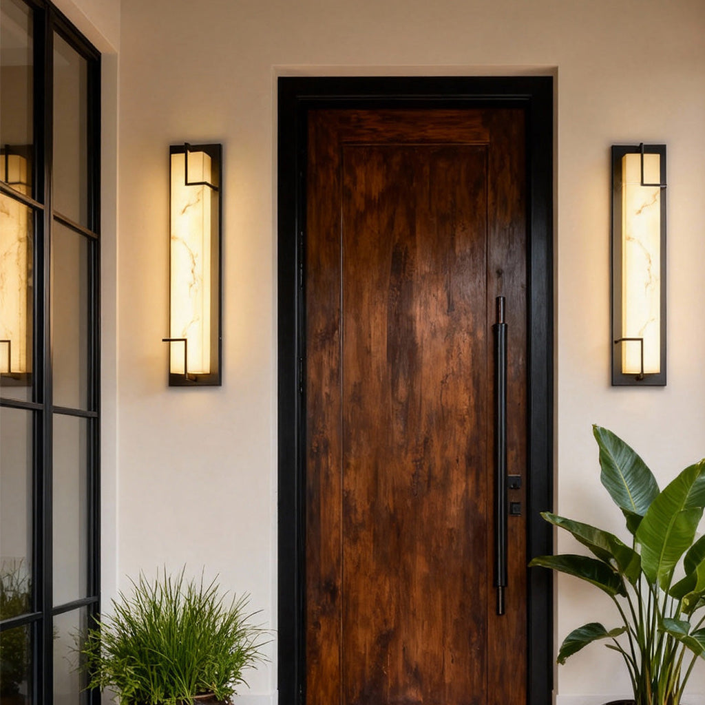 WINTERBOURNE RAINPROOF LINEAR OUTDOOR WALL LANTERN
