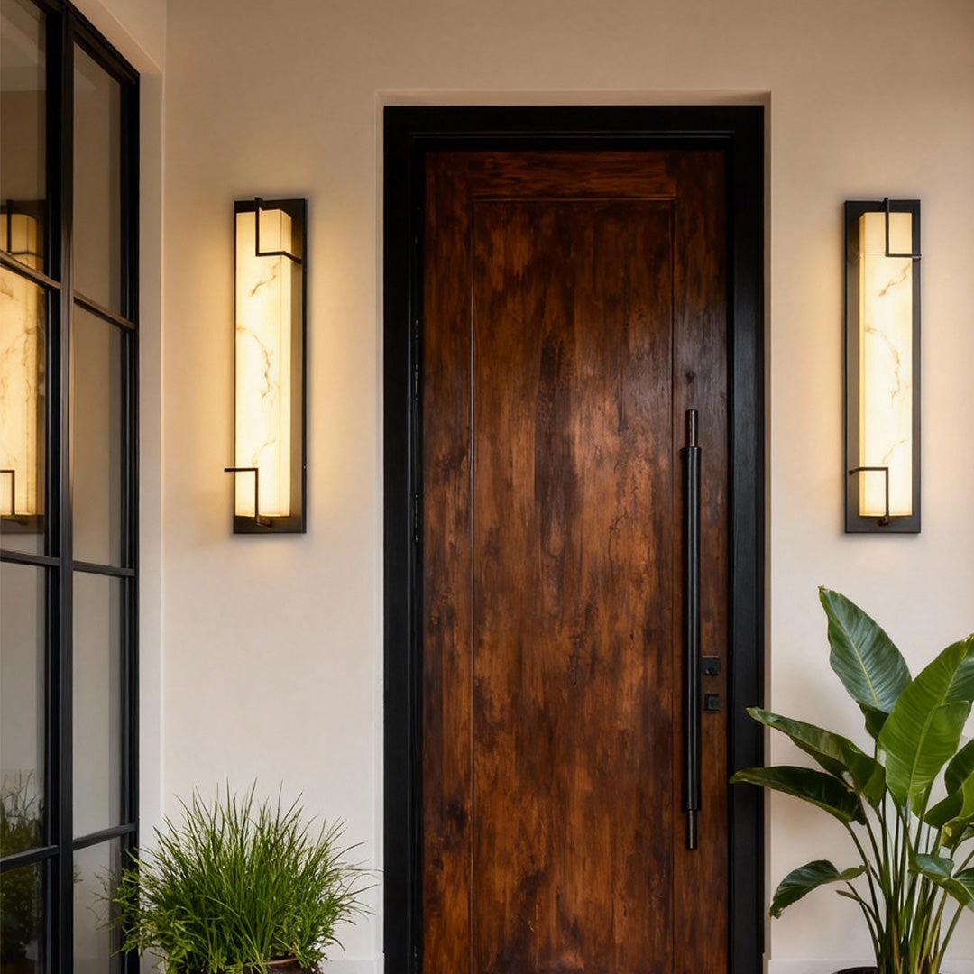 WINTERBOURNE RAINPROOF LINEAR OUTDOOR WALL LANTERN