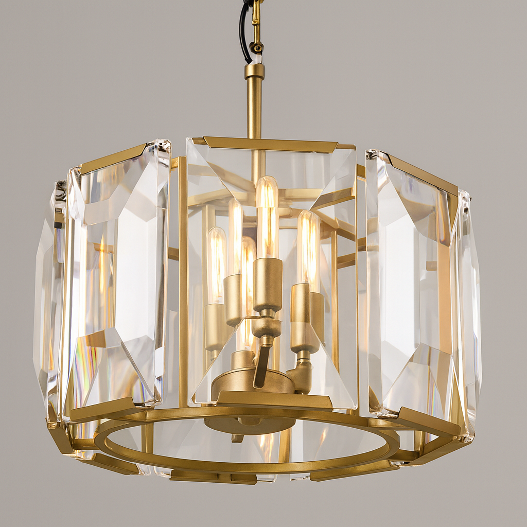 VIVIENNE CRYSTAL SPHERE CEILING LIGHT