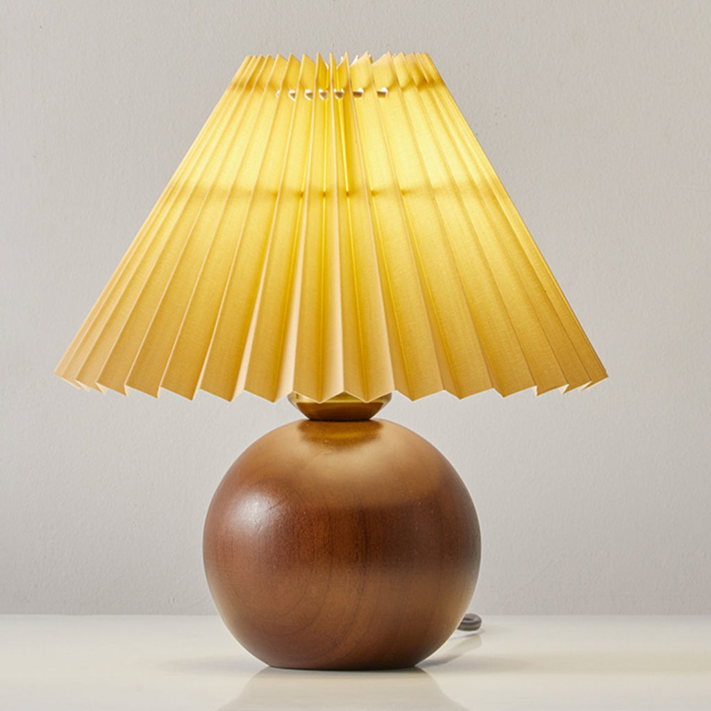FENWICK RUSTIC WOODEN TABLE ILLUMINATOR