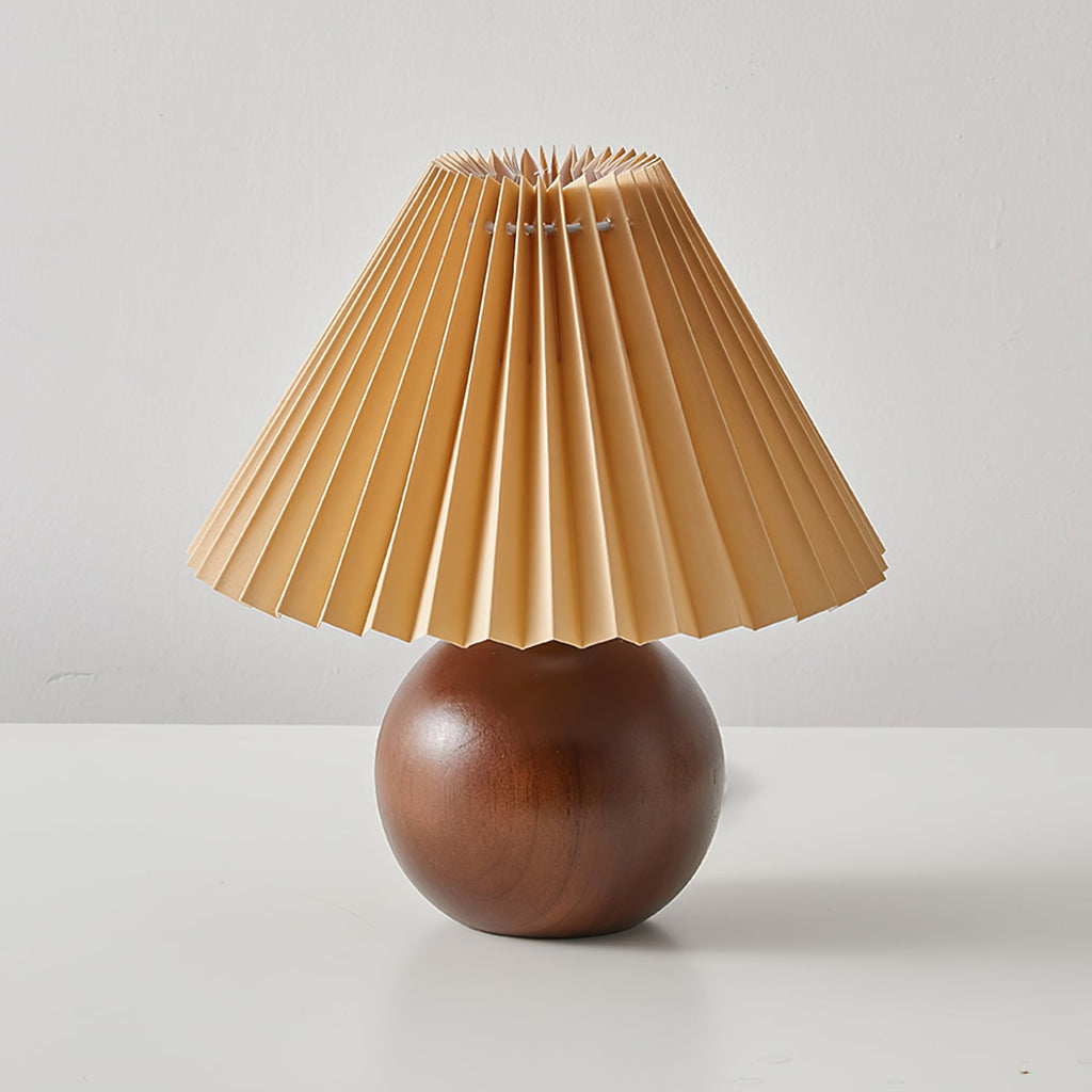 FENWICK RUSTIC WOODEN TABLE ILLUMINATOR