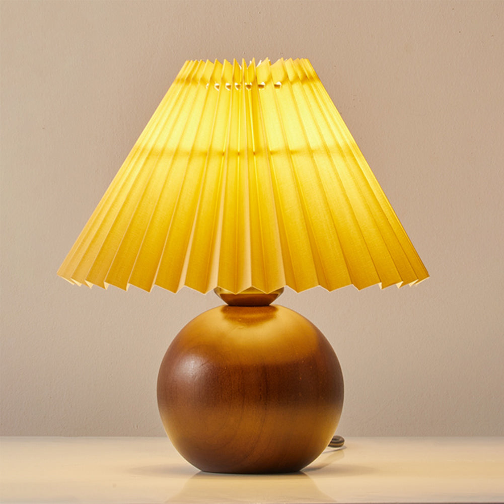 FENWICK RUSTIC WOODEN TABLE ILLUMINATOR