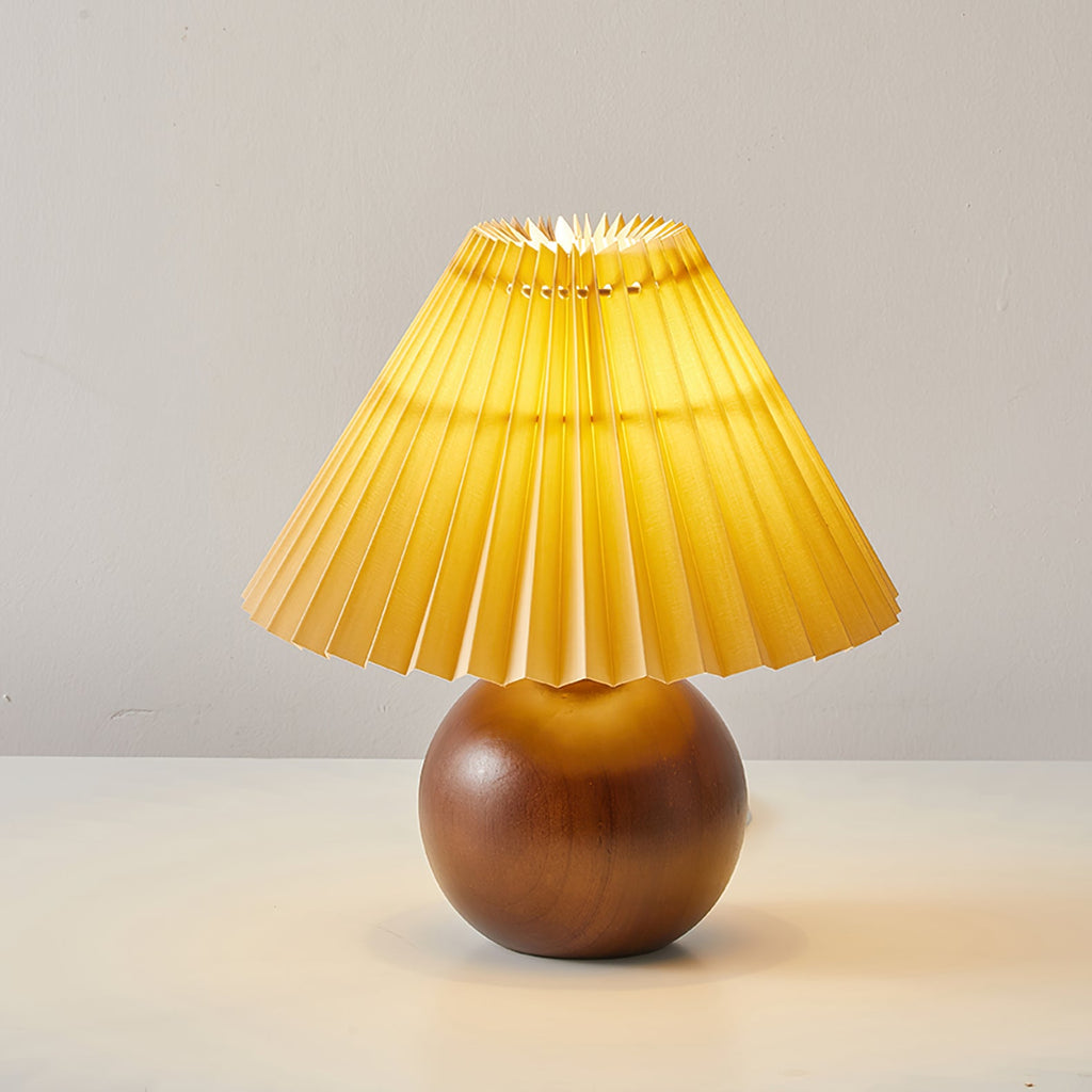 FENWICK RUSTIC WOODEN TABLE ILLUMINATOR