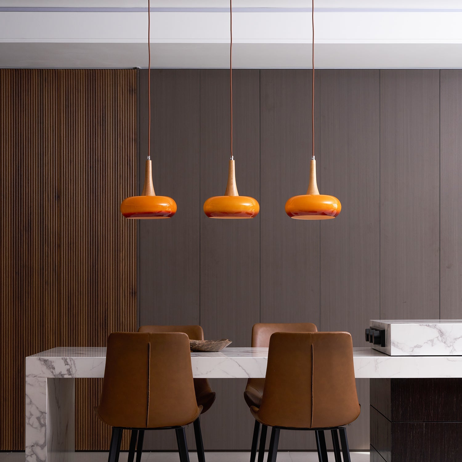 WINDSOR GLAZED CERAMIC PENDANT LUMINAIRE
