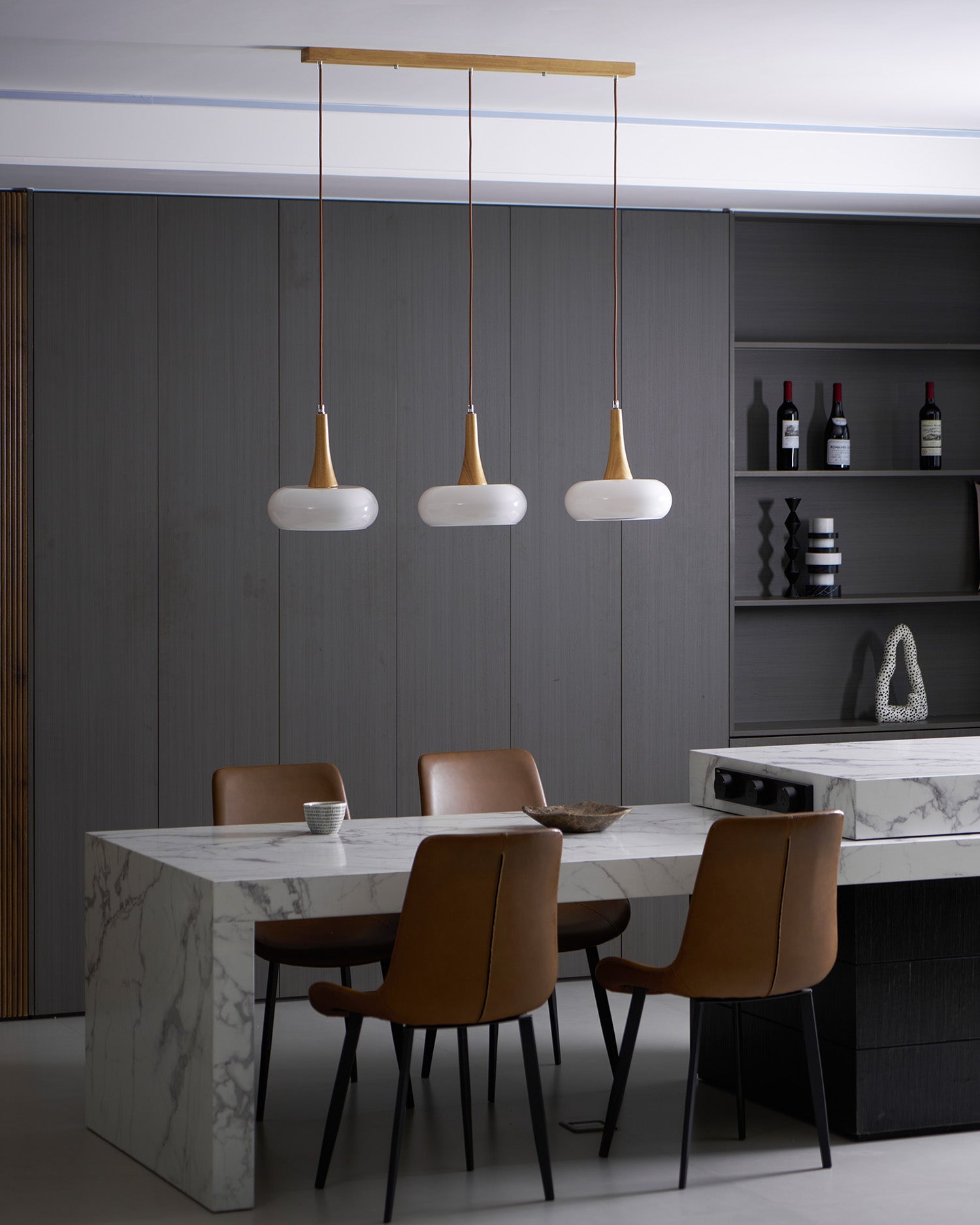 WINDSOR GLAZED CERAMIC PENDANT LUMINAIRE