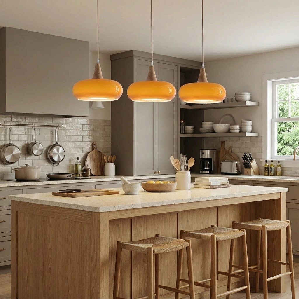 WINDSOR GLAZED CERAMIC PENDANT LUMINAIRE