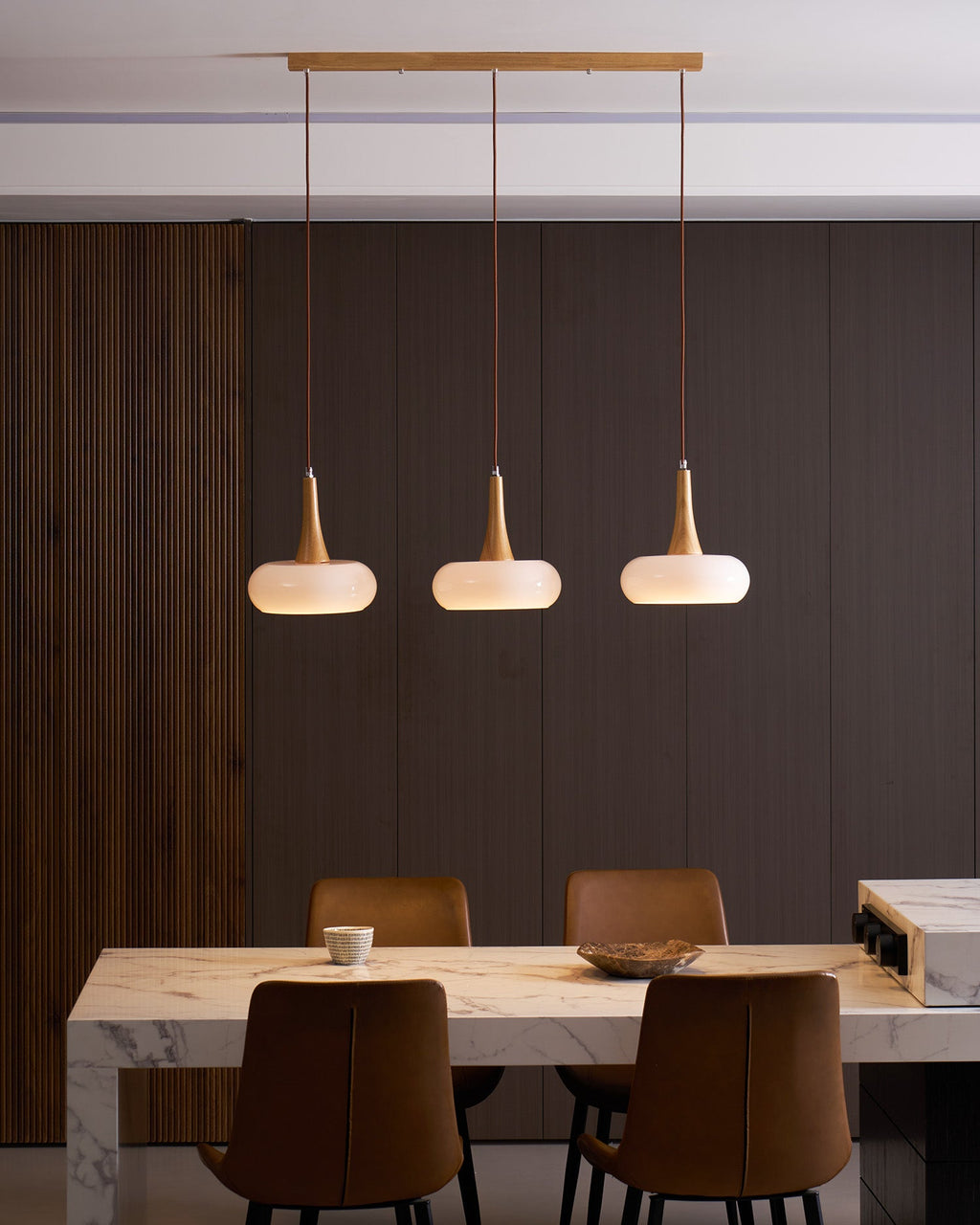 WINDSOR GLAZED CERAMIC PENDANT LUMINAIRE