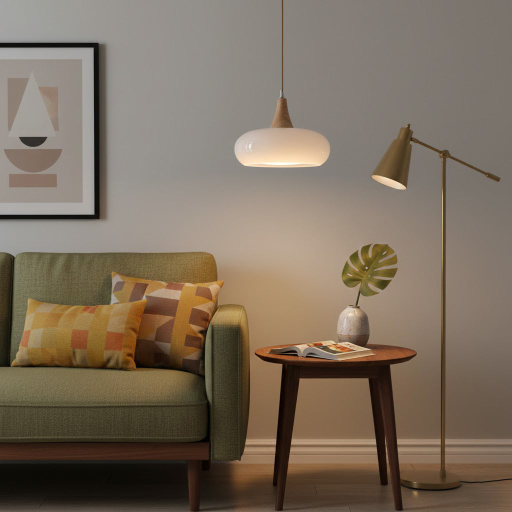 WINDSOR GLAZED CERAMIC PENDANT LUMINAIRE