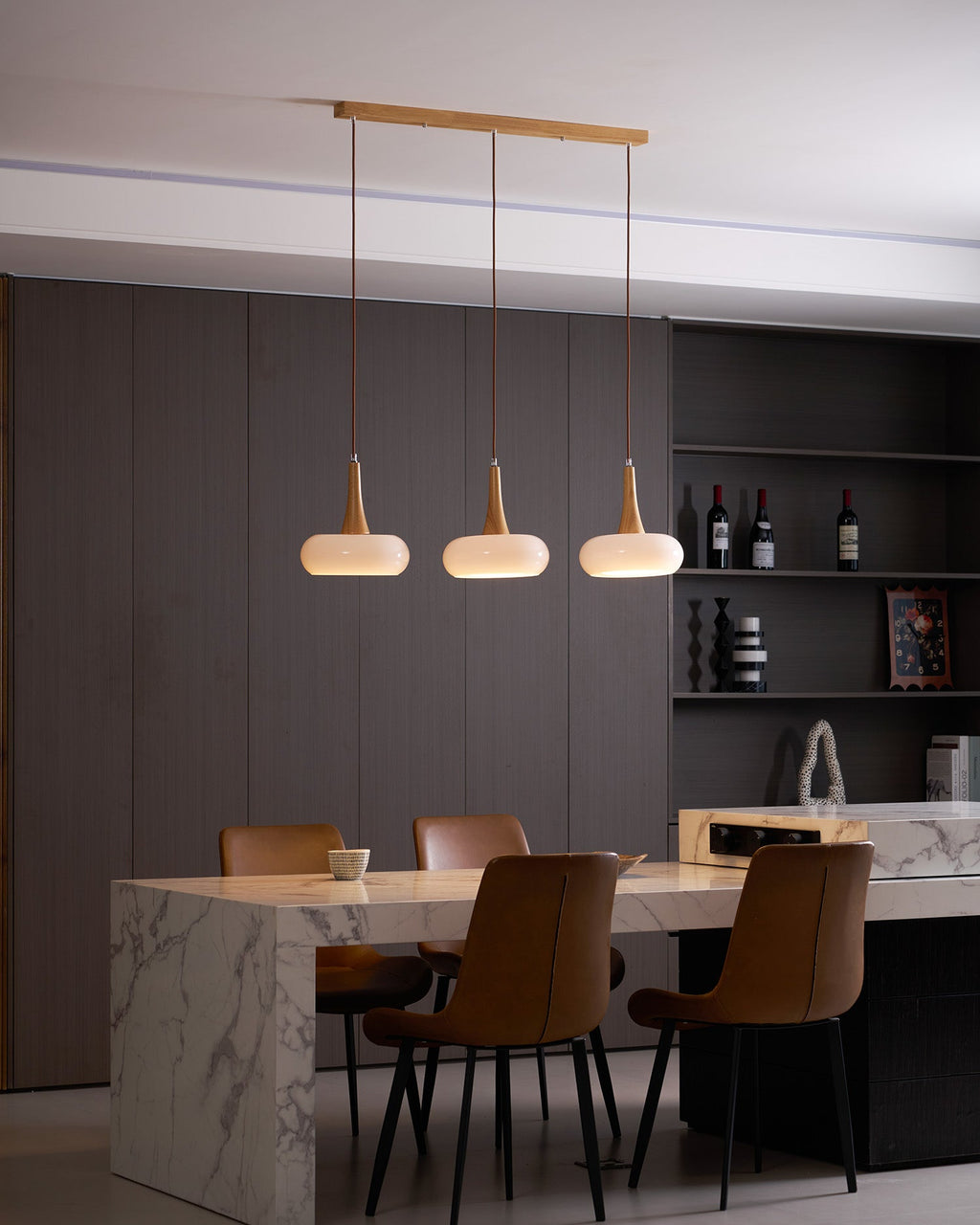 WINDSOR GLAZED CERAMIC PENDANT LUMINAIRE