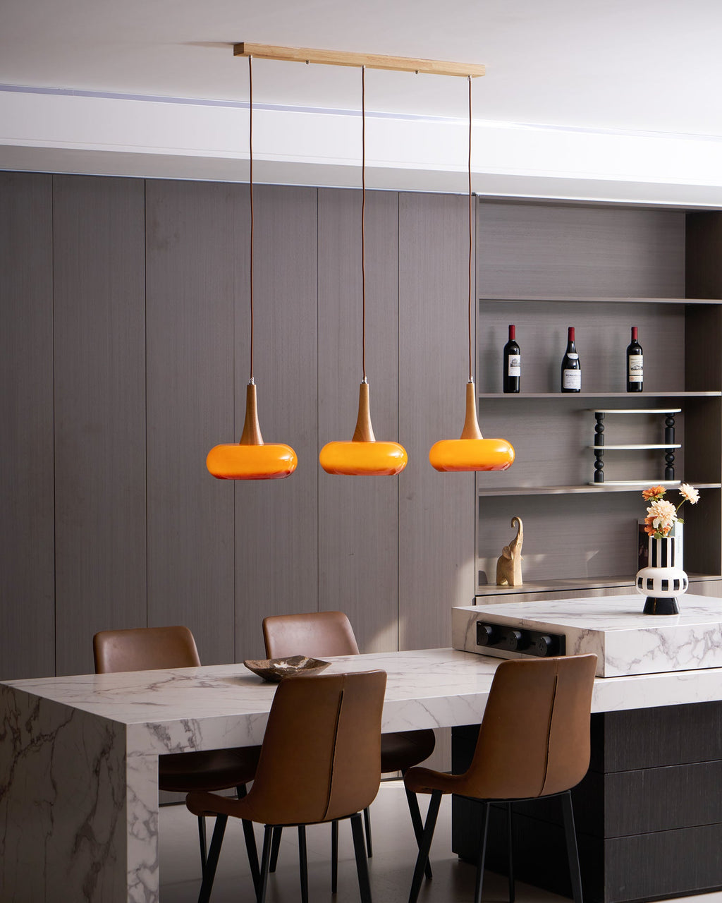 WINDSOR GLAZED CERAMIC PENDANT LUMINAIRE