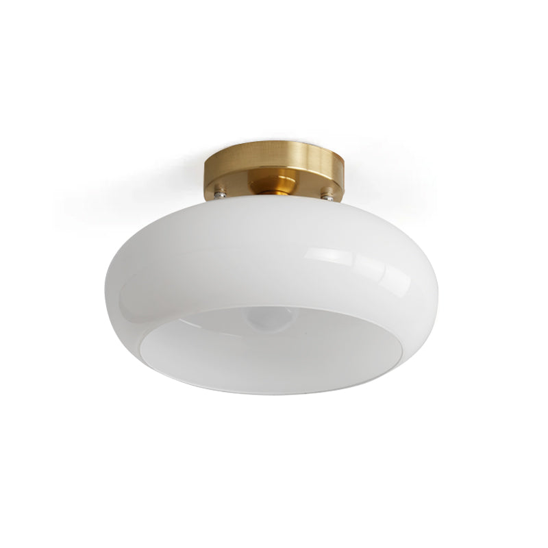 WINTHROP LUMINAIRE WITH ARTISAN GLASS SHADE