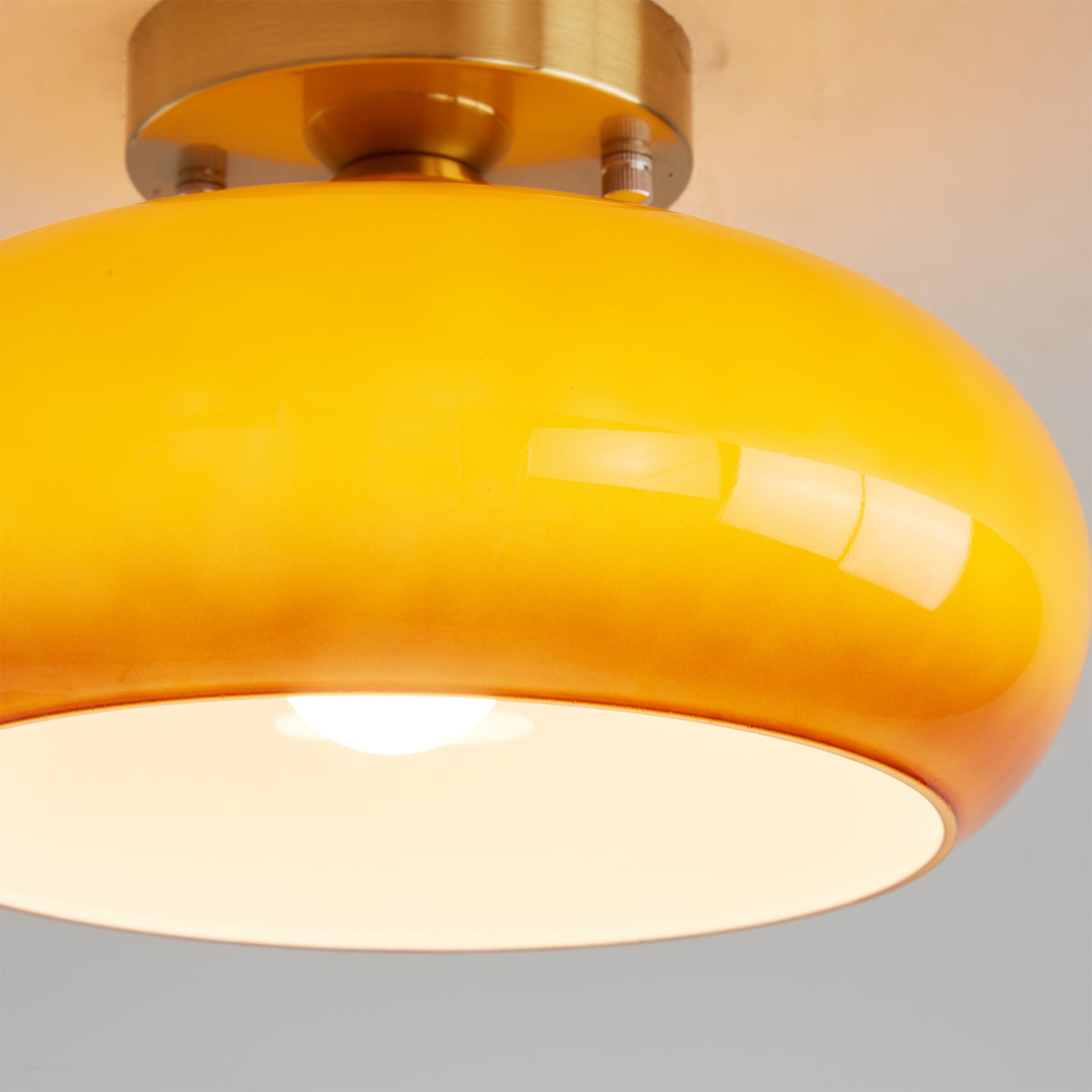 WINTHROP LUMINAIRE WITH ARTISAN GLASS SHADE
