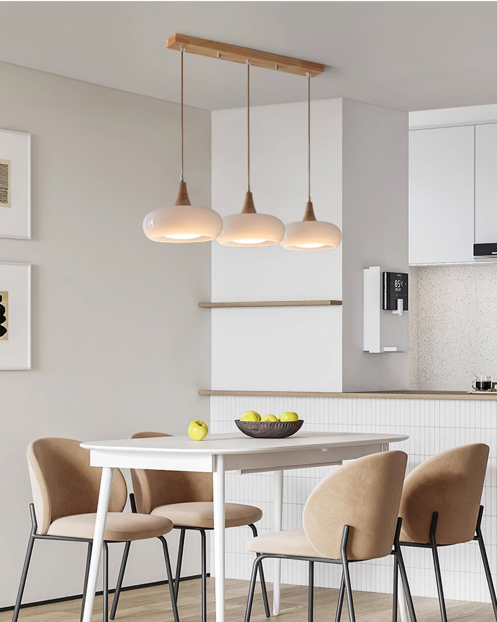 WINDSOR GLAZED CERAMIC PENDANT LUMINAIRE