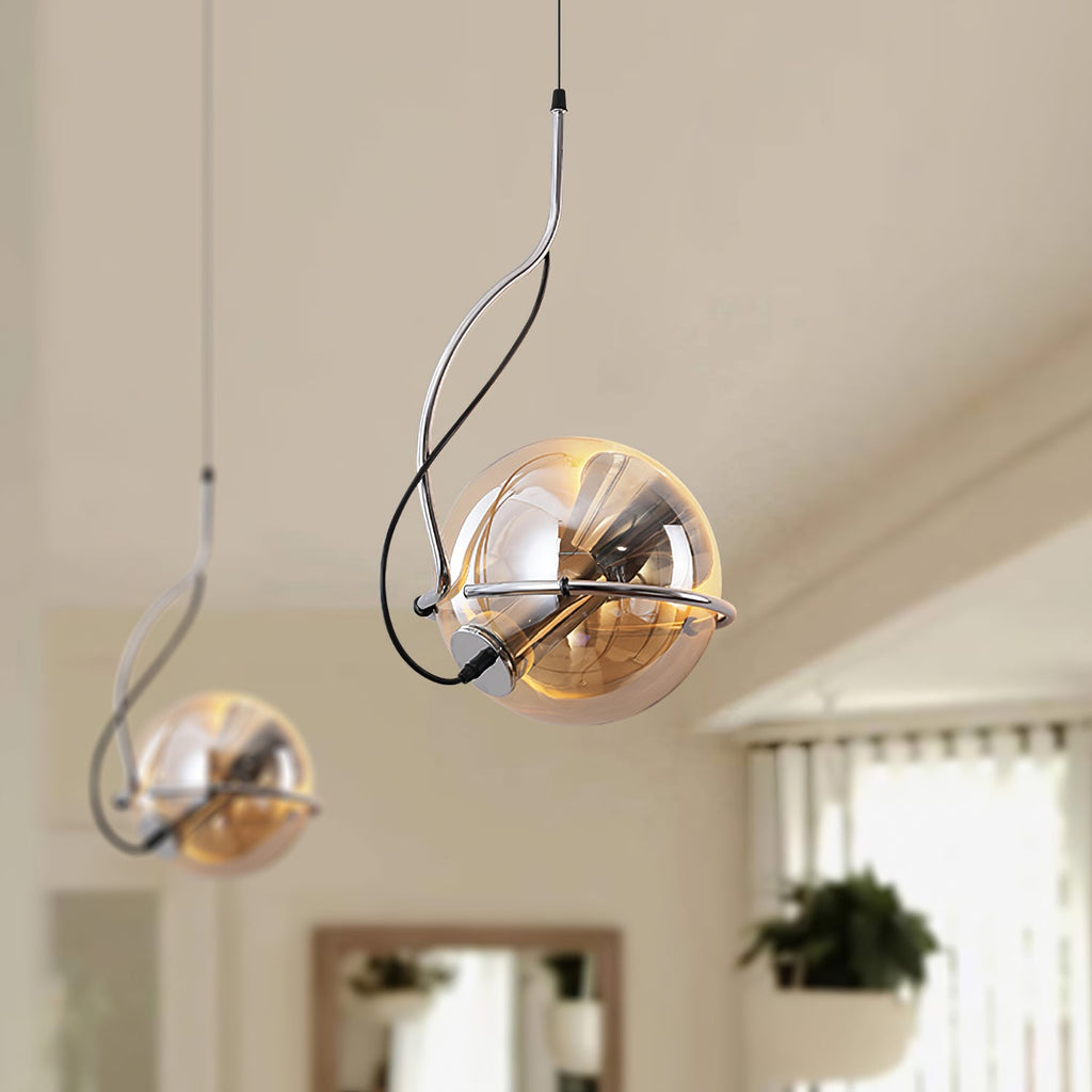 WINTHROP AURORA CIRCLE HANGING LIGHT