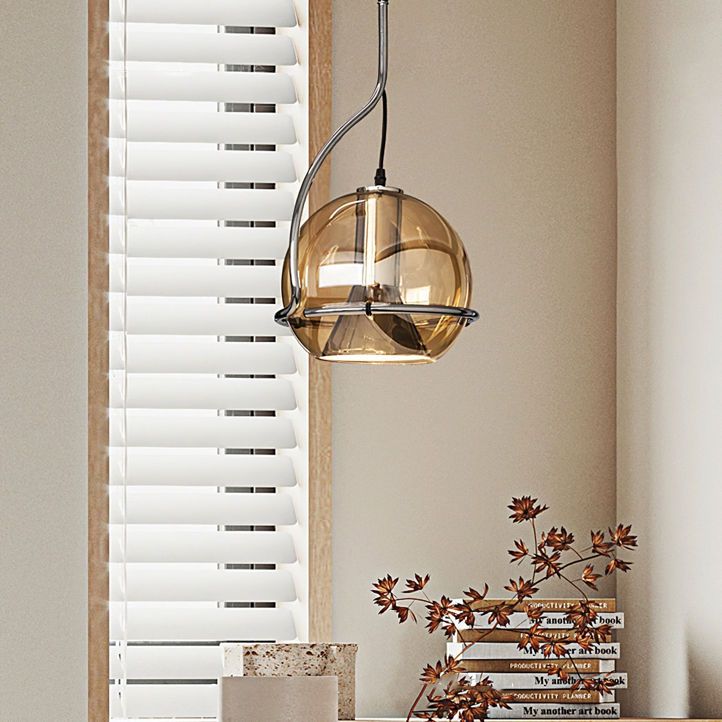 WINTHROP AURORA CIRCLE HANGING LIGHT