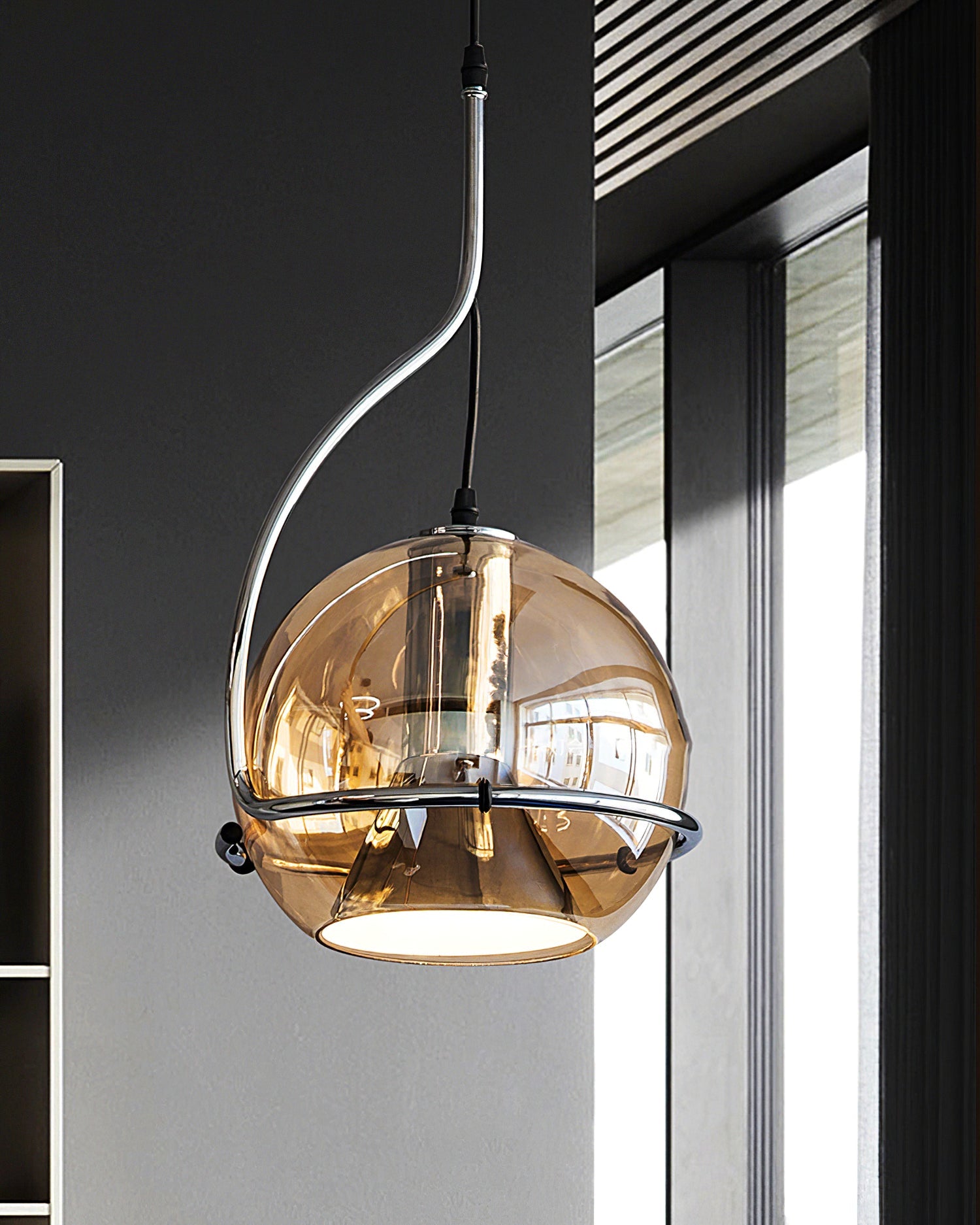 WINTHROP AURORA CIRCLE HANGING LIGHT