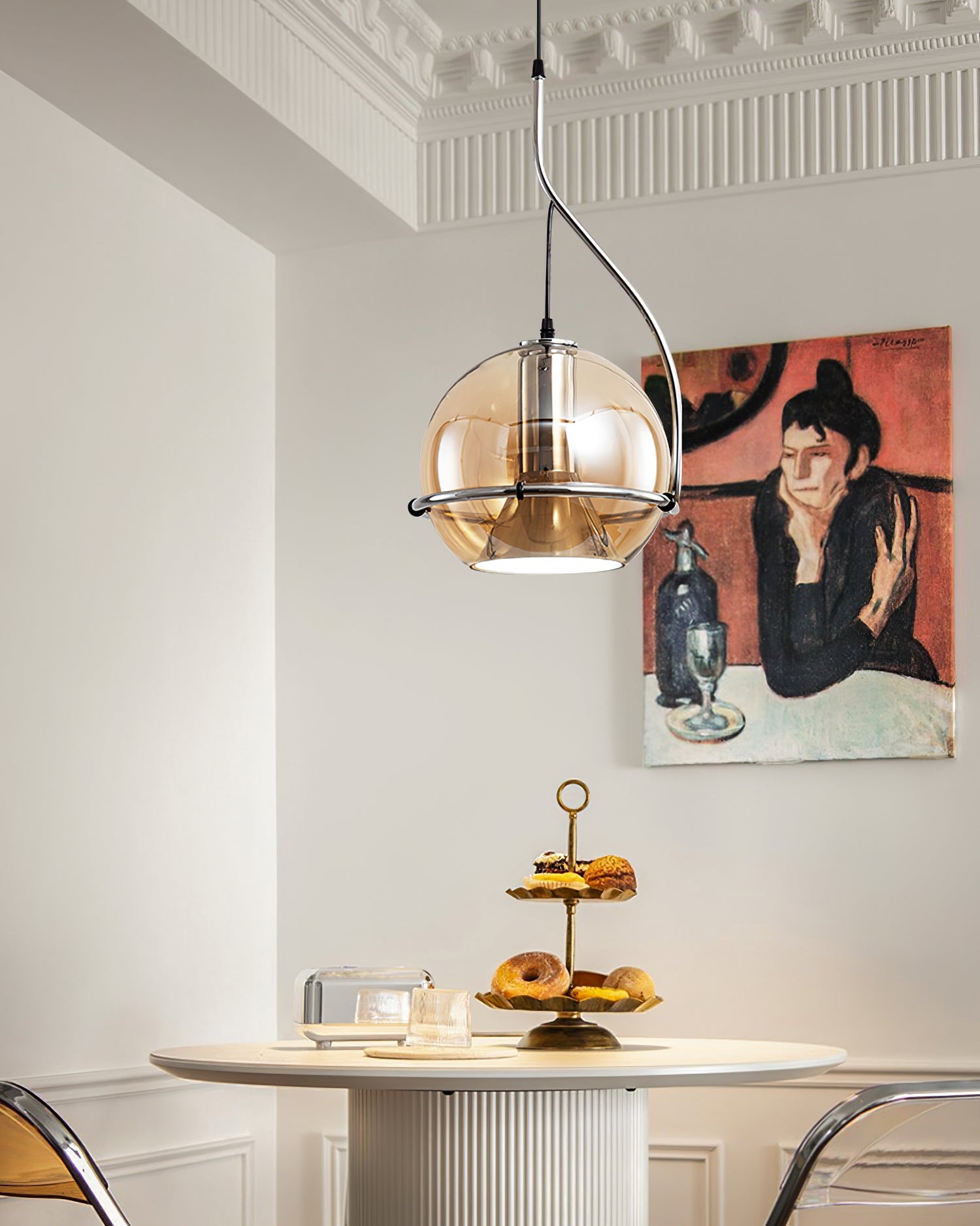 WINTHROP AURORA CIRCLE HANGING LIGHT