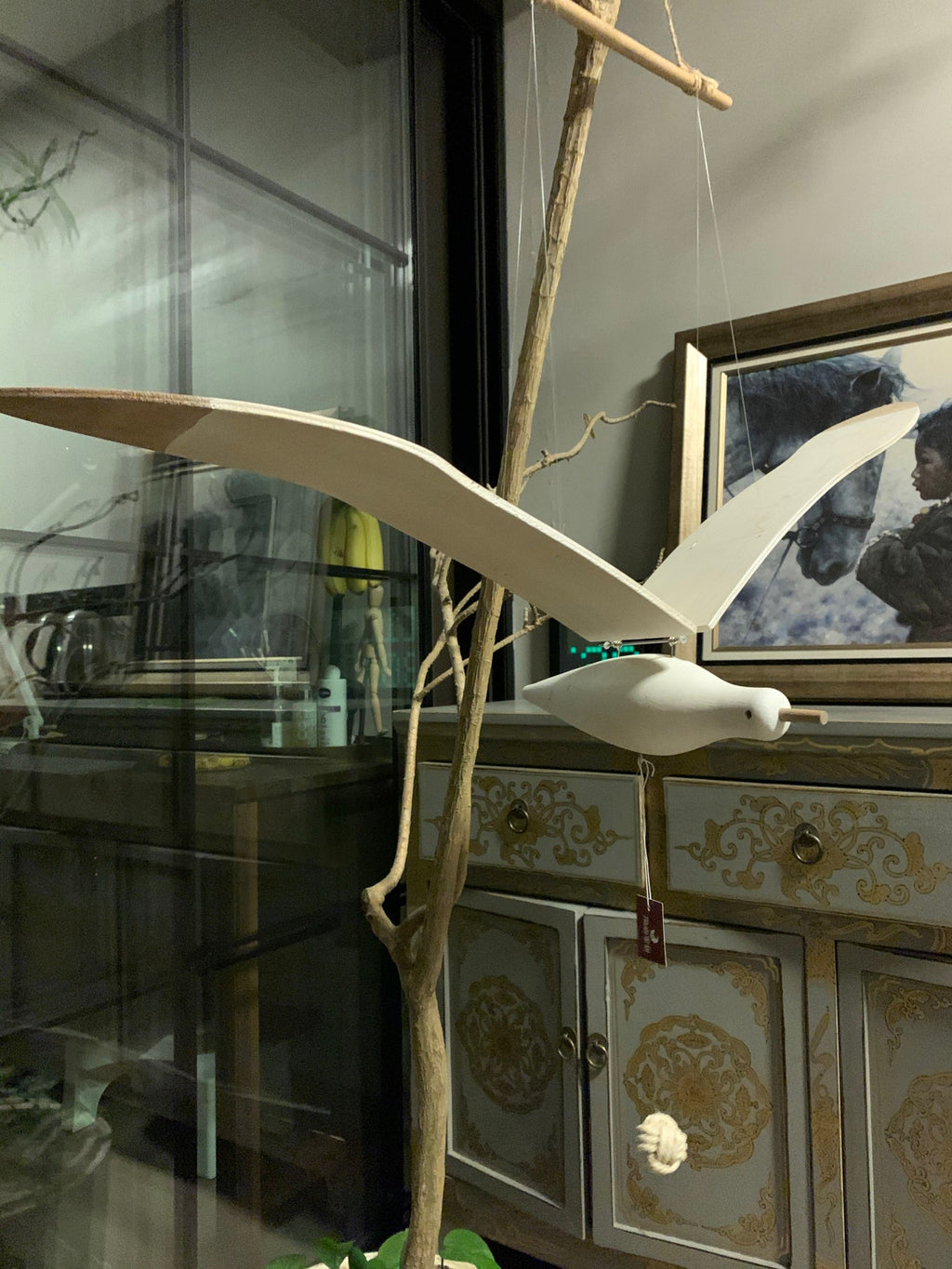 WINDSOR CARVED AVIAN DECOY
