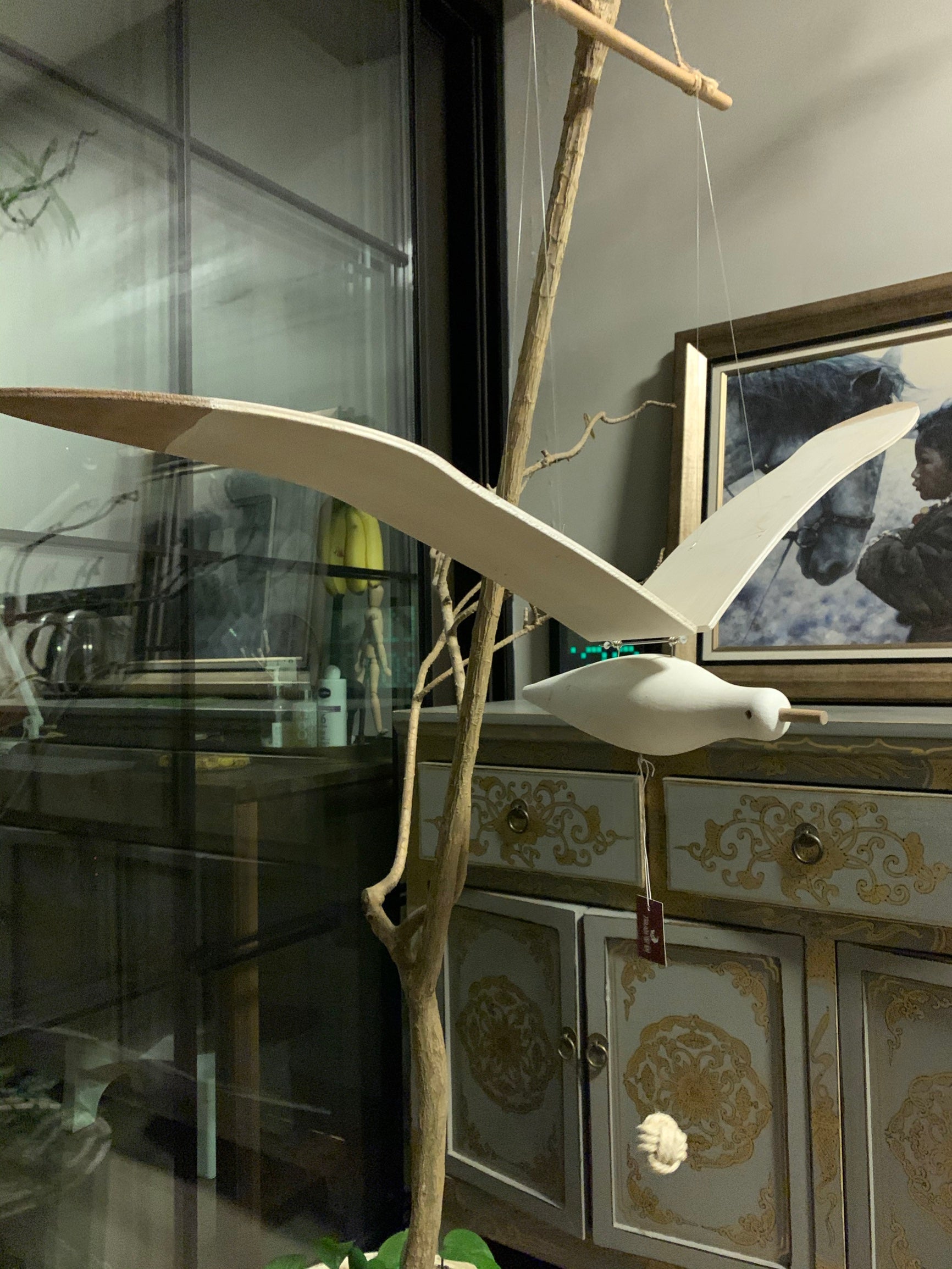WINDSOR CARVED AVIAN DECOY