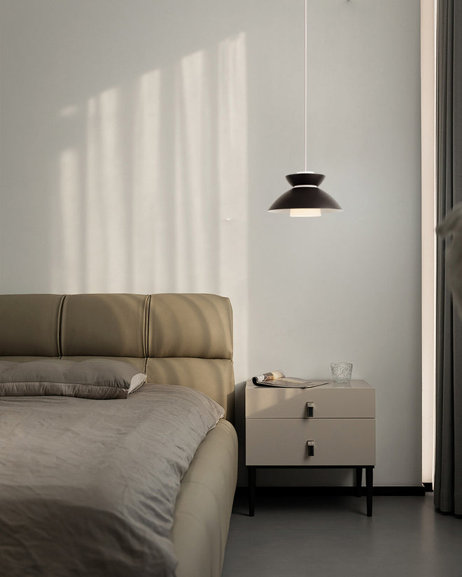 FARNWORTH MISTY GLASS HANGING LANTERN