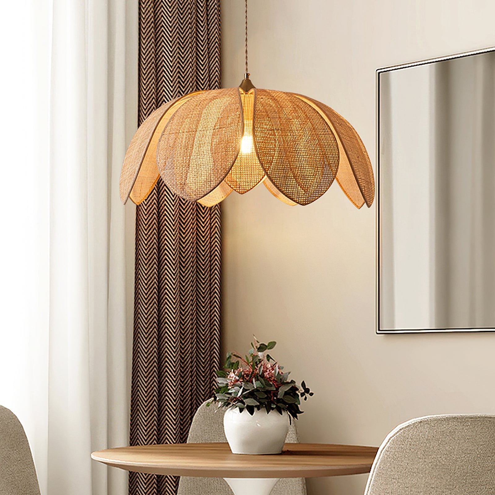 FENWICK GLASS DROPLET HANGING LANTERN