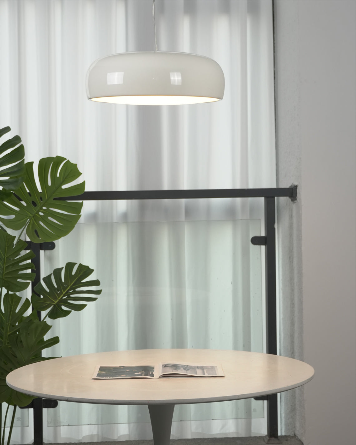 WINTHROP GLASS TEARDROP HANGING LAMP