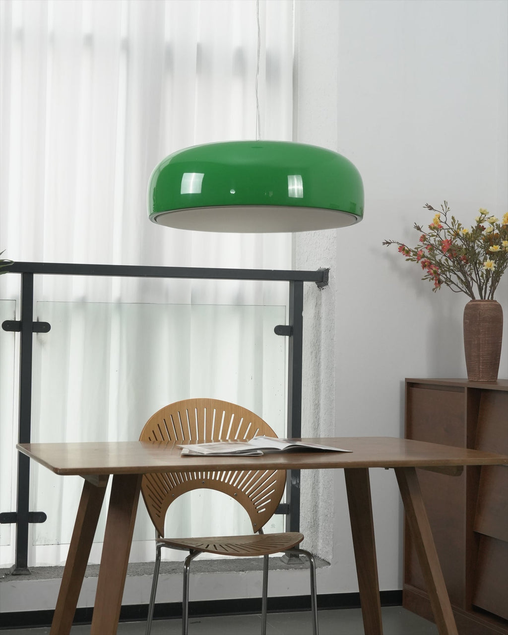 WINTHROP GLASS TEARDROP HANGING LAMP