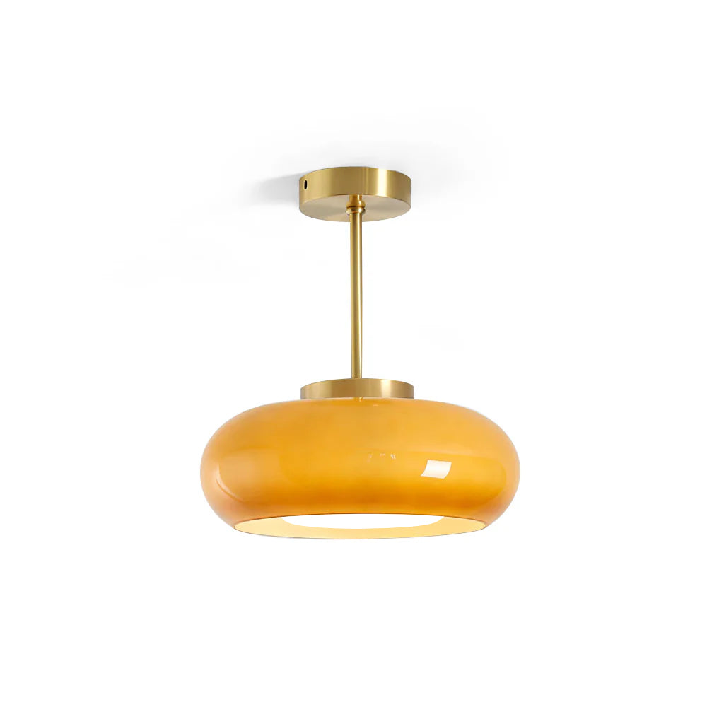 Winthrop Vintage Glass Pendant Light