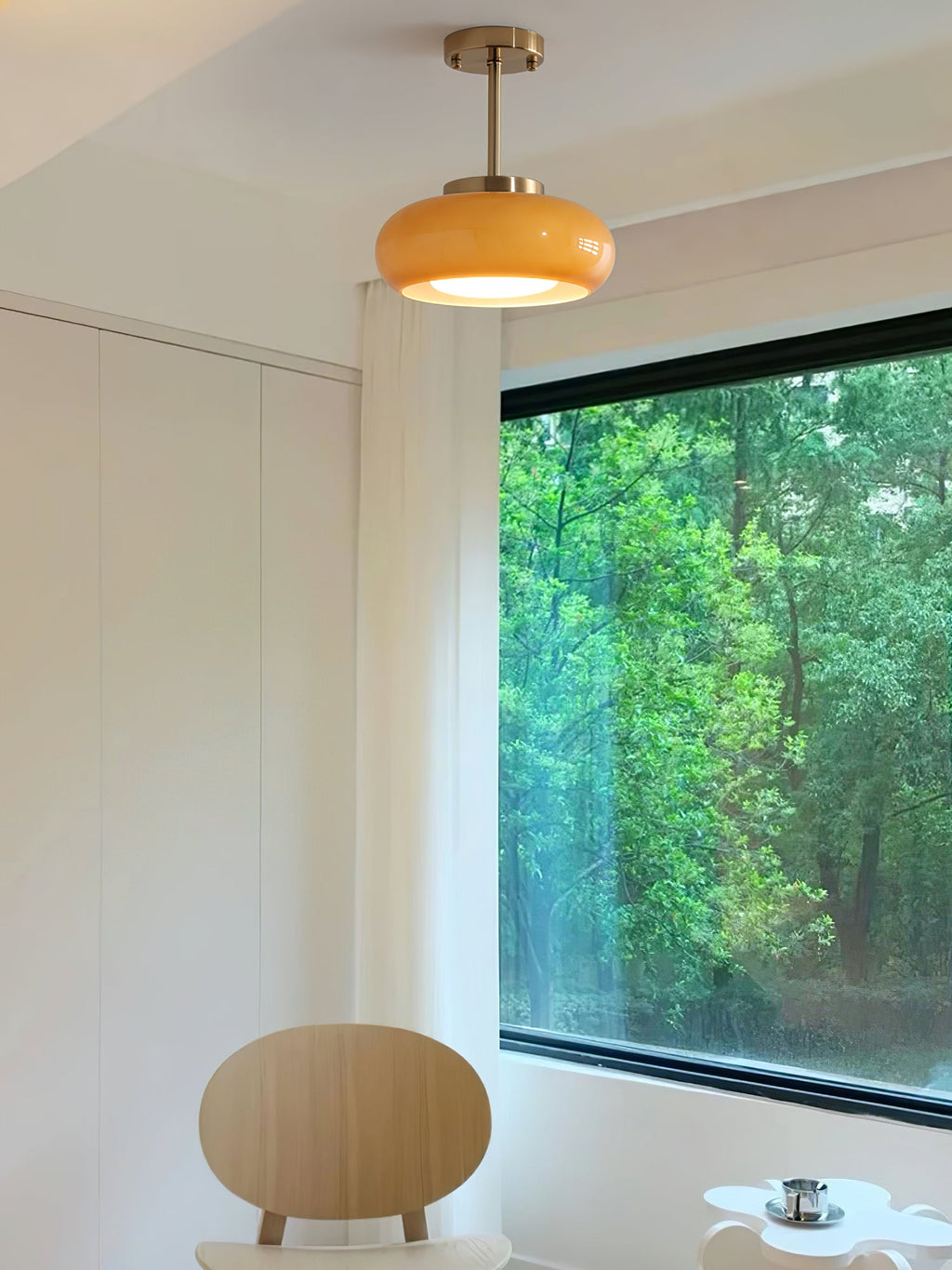 Winthrop Vintage Glass Pendant Light