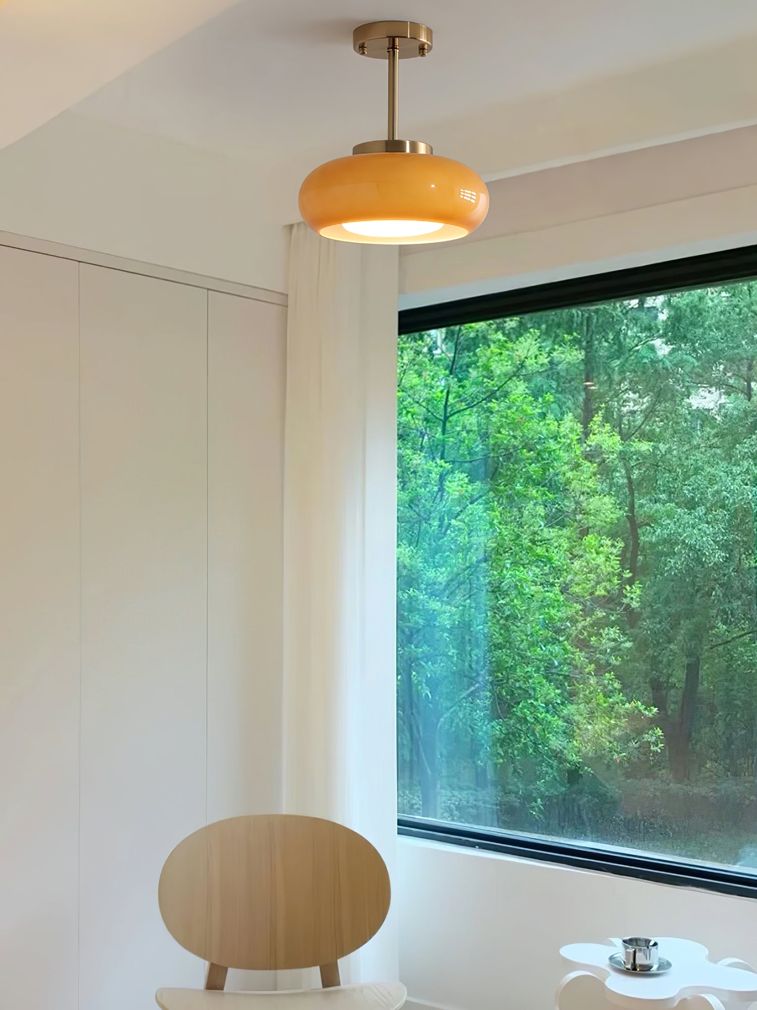 Winthrop Vintage Glass Pendant Light