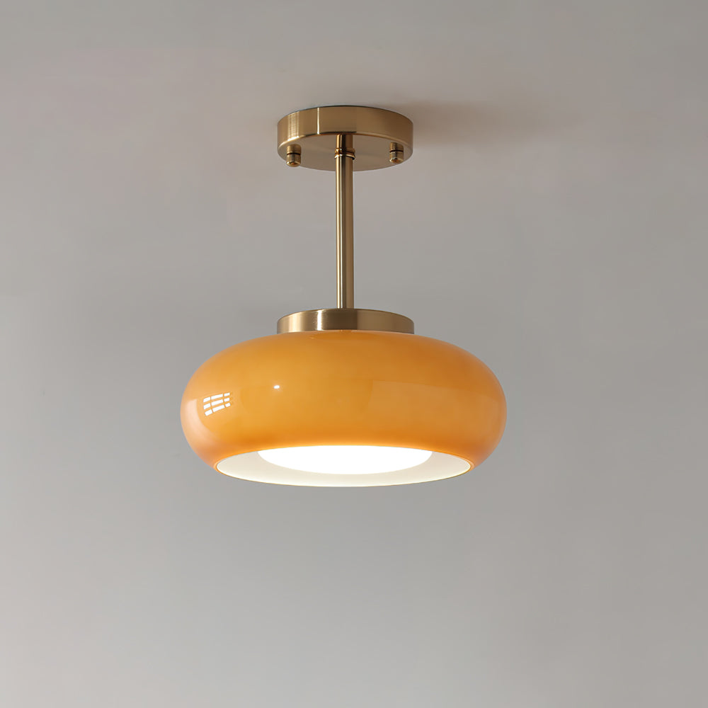 Winthrop Vintage Glass Pendant Light