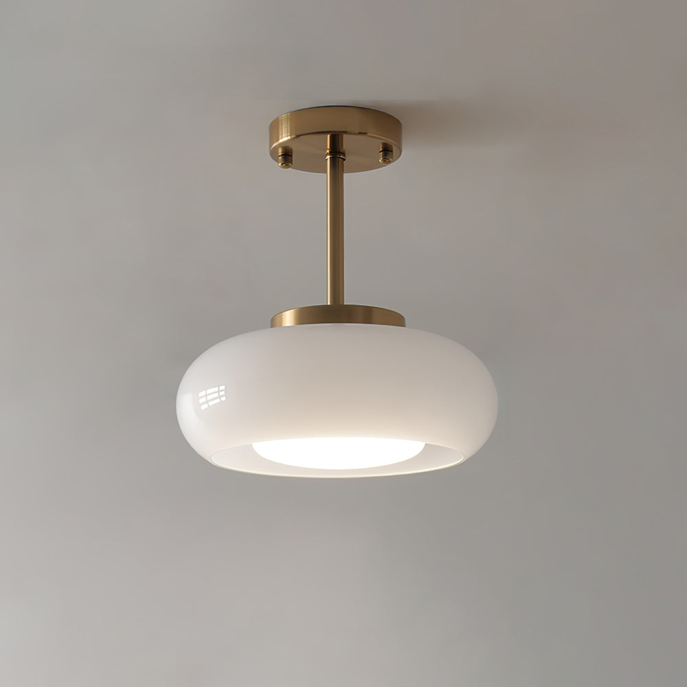 Winthrop Vintage Glass Pendant Light