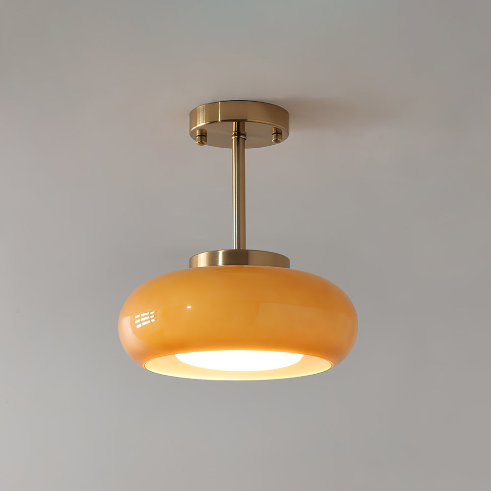 Winthrop Vintage Glass Pendant Light