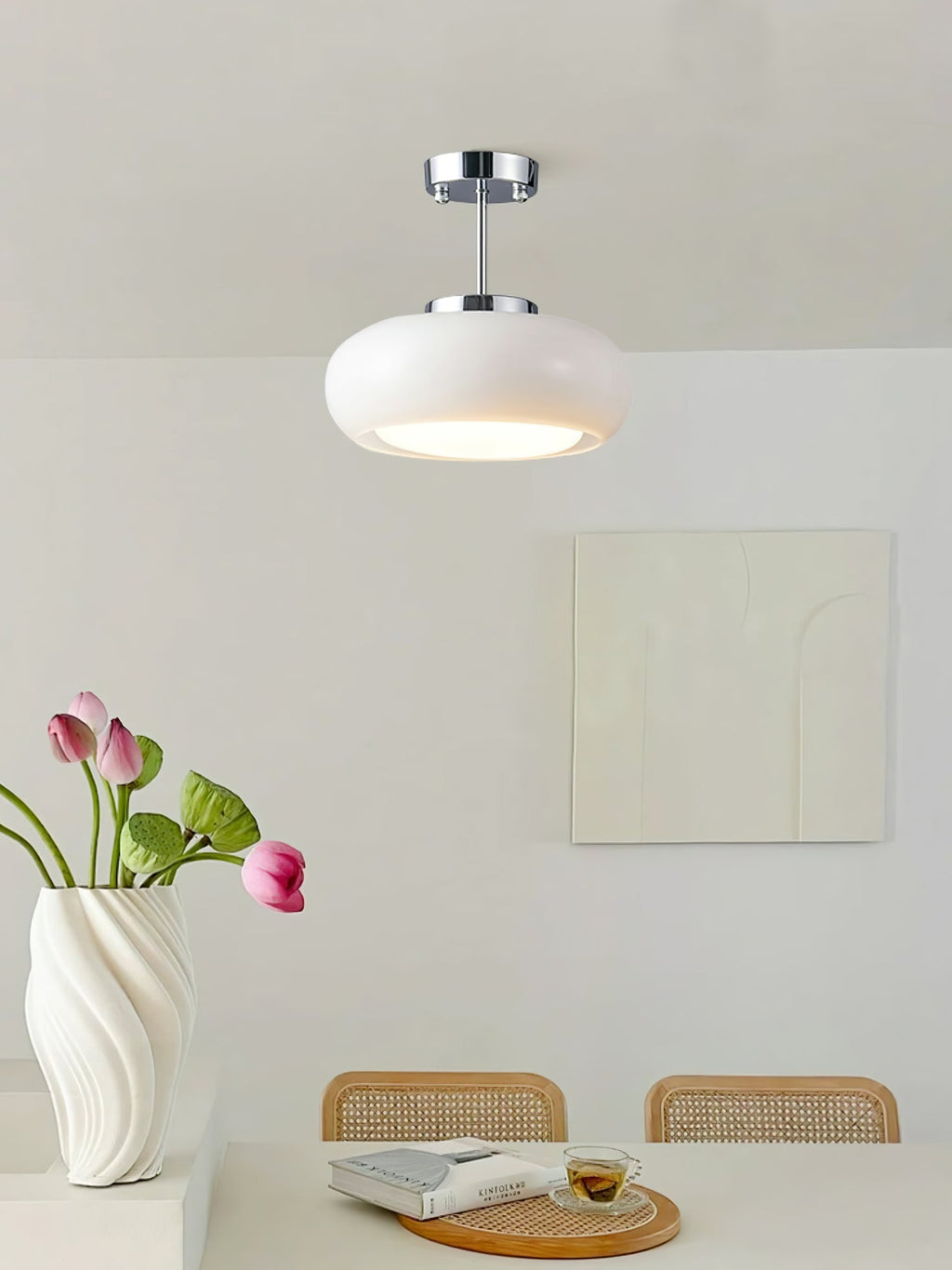 Winthrop Vintage Glass Pendant Light