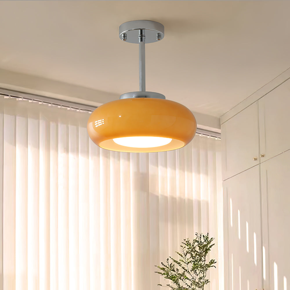 Winthrop Vintage Glass Pendant Light