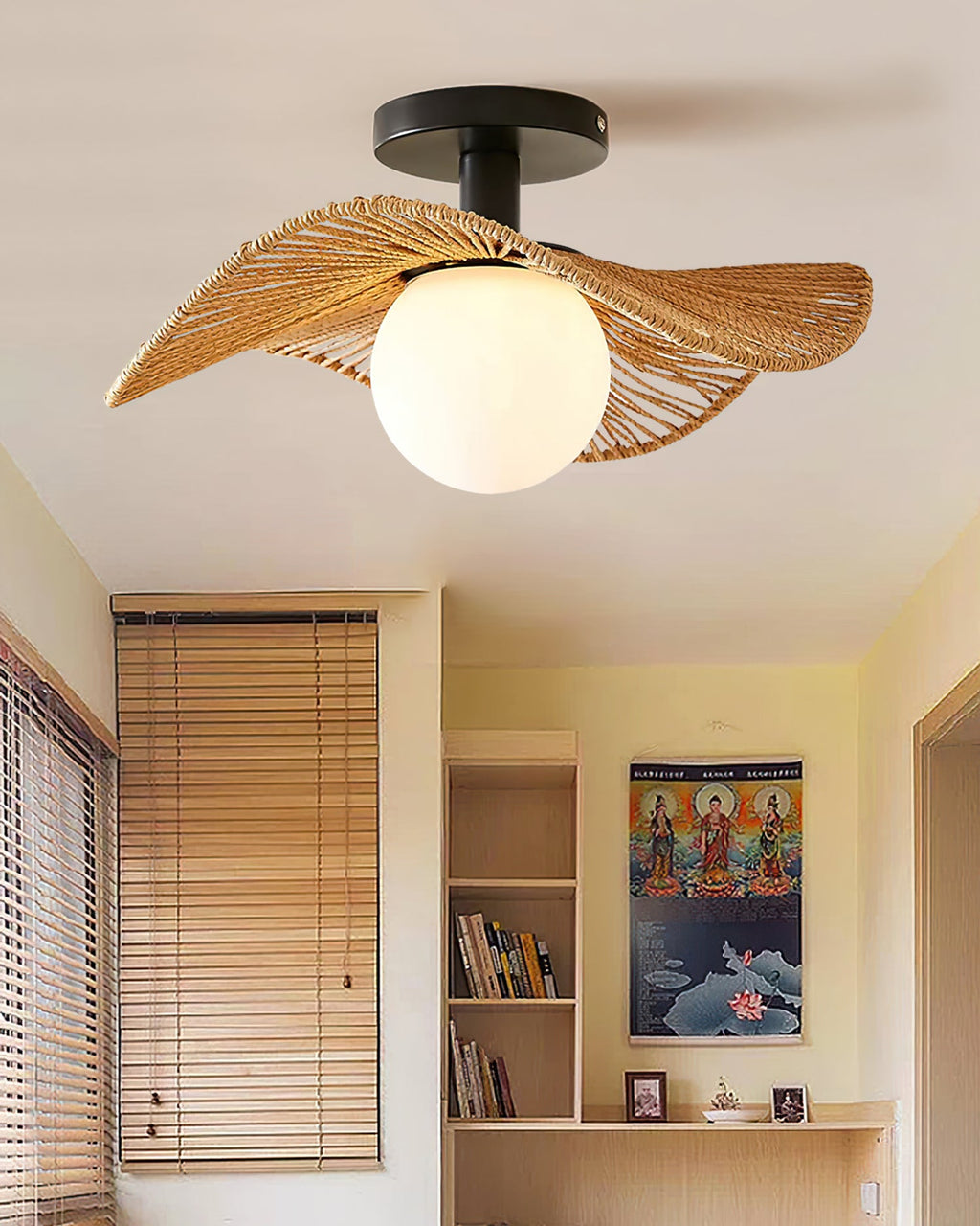 RAVENHURST FROSTED GLASS DOME CEILING LIGHT
