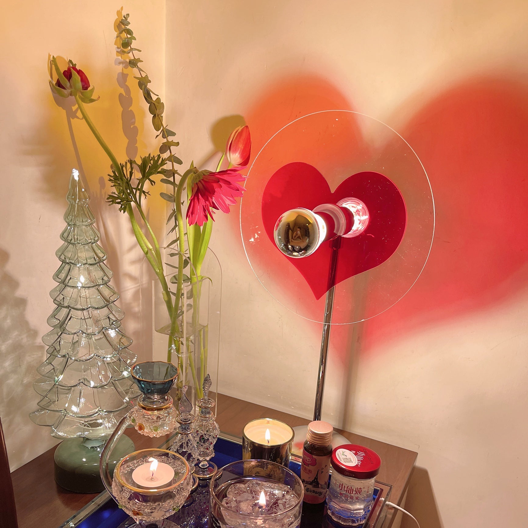 HEATHCLIFF HEARTFELT ILLUMINATION LAMP