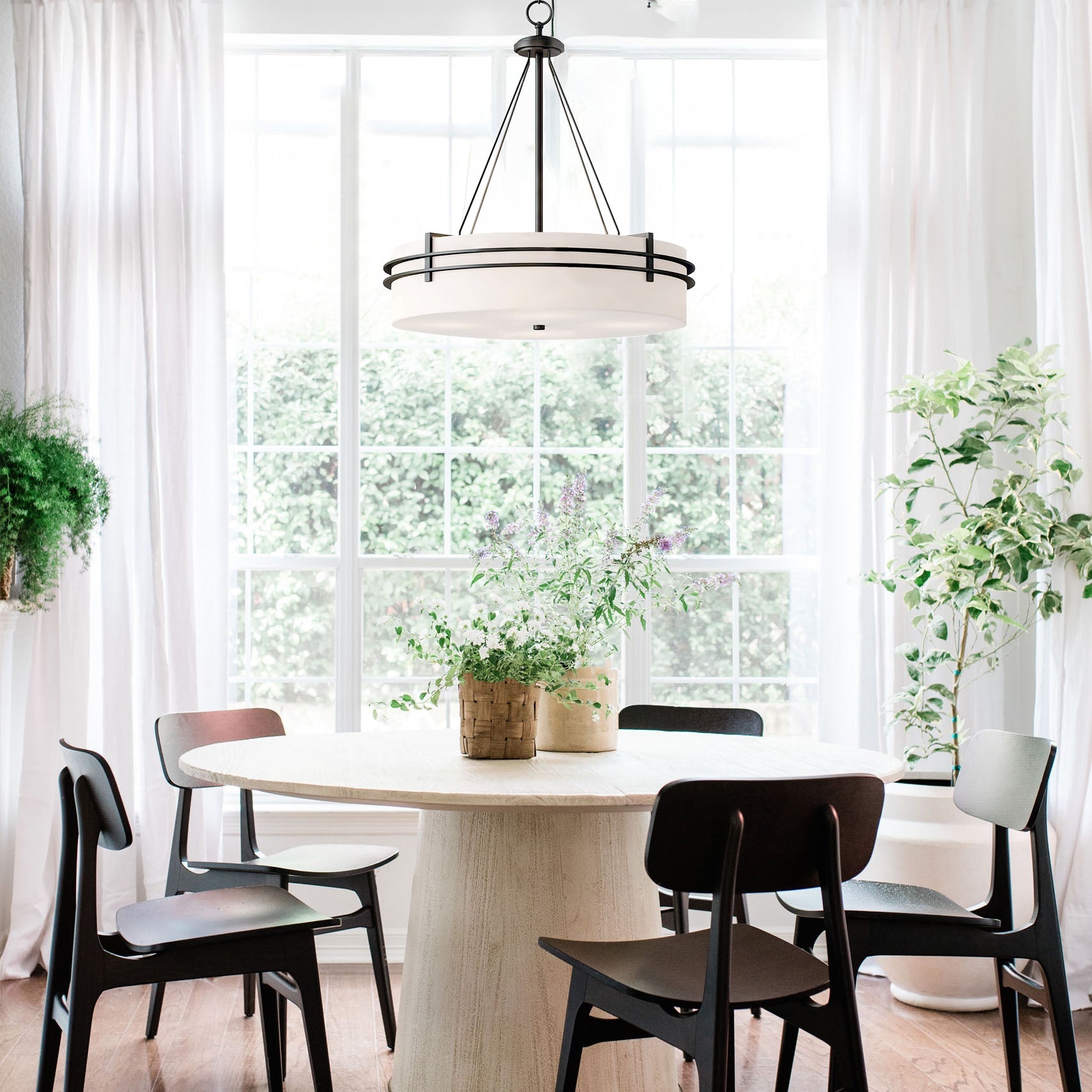 RAVENSHILL CRYSTAL DRAPED CEILING LANTERN