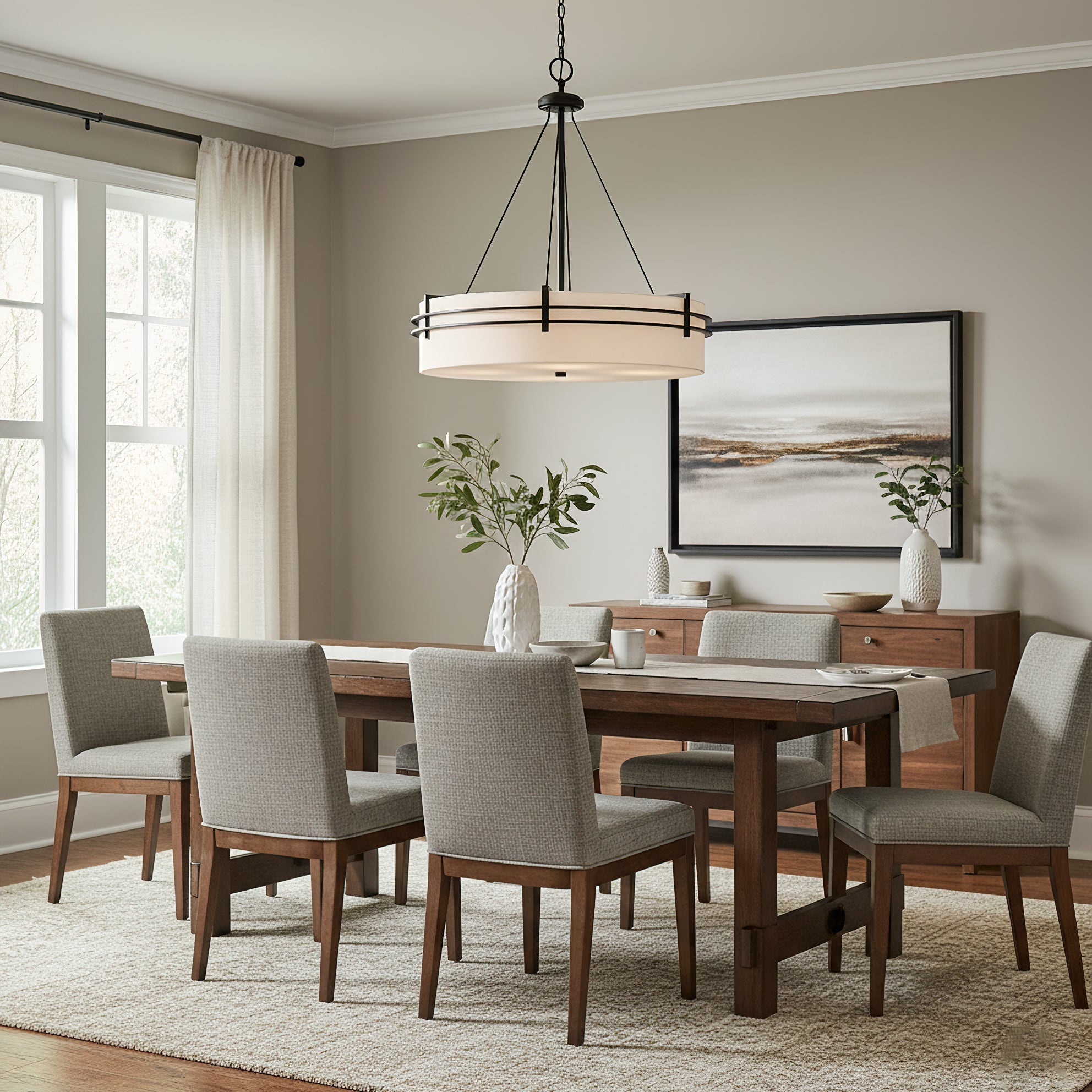 RAVENSHILL CRYSTAL DRAPED CEILING LANTERN