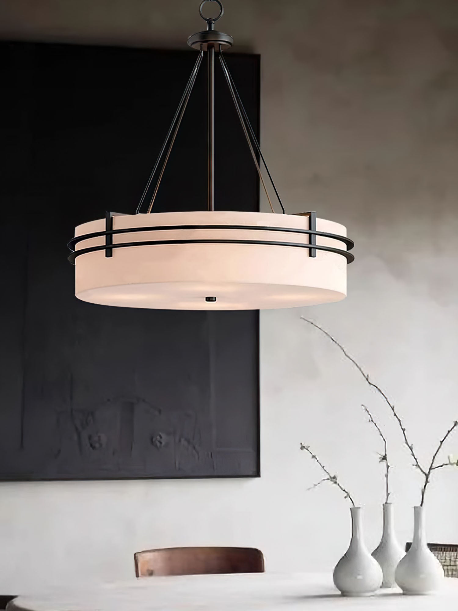 RAVENSHILL CRYSTAL DRAPED CEILING LANTERN