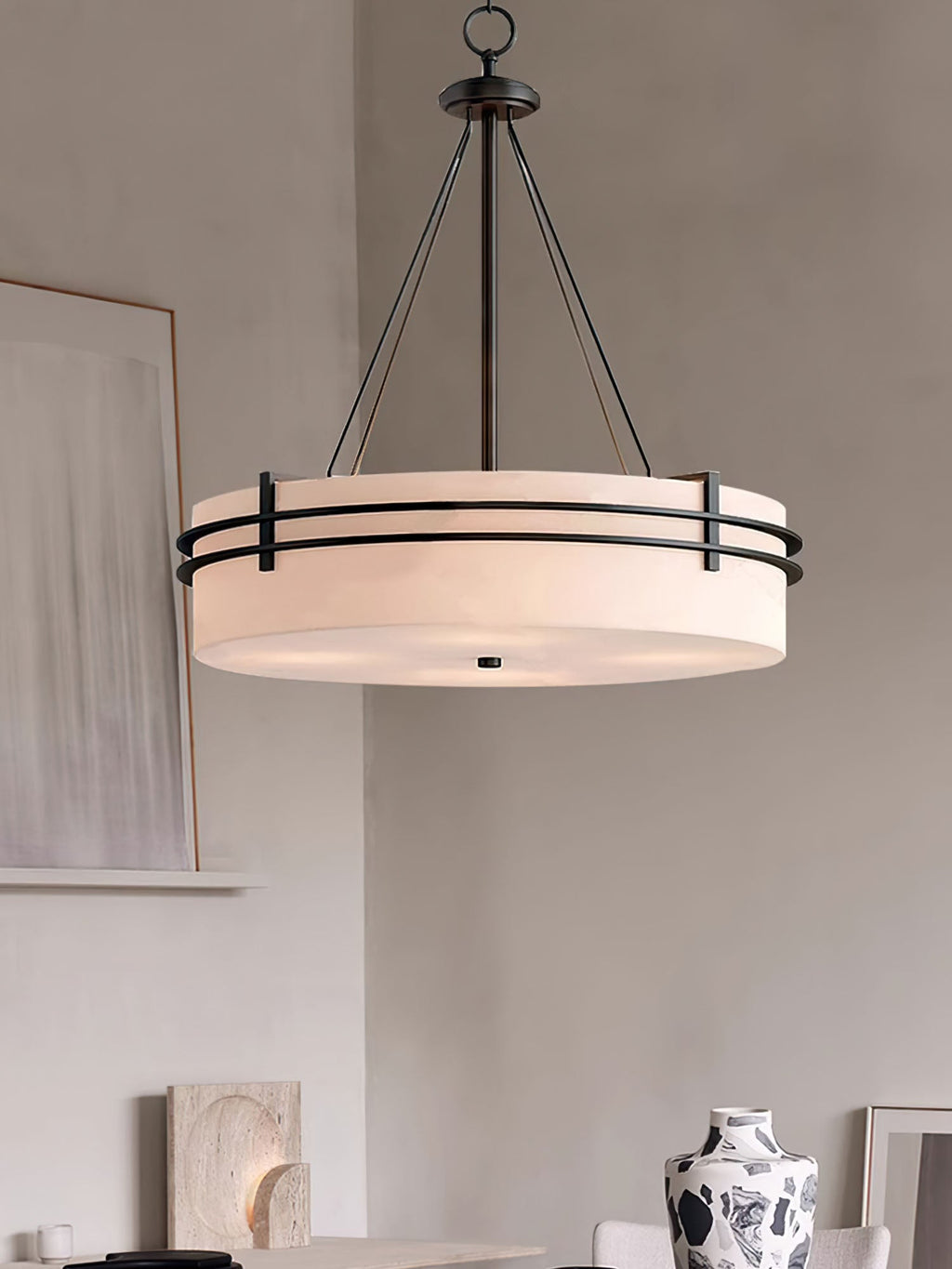 RAVENSHILL CRYSTAL DRAPED CEILING LANTERN