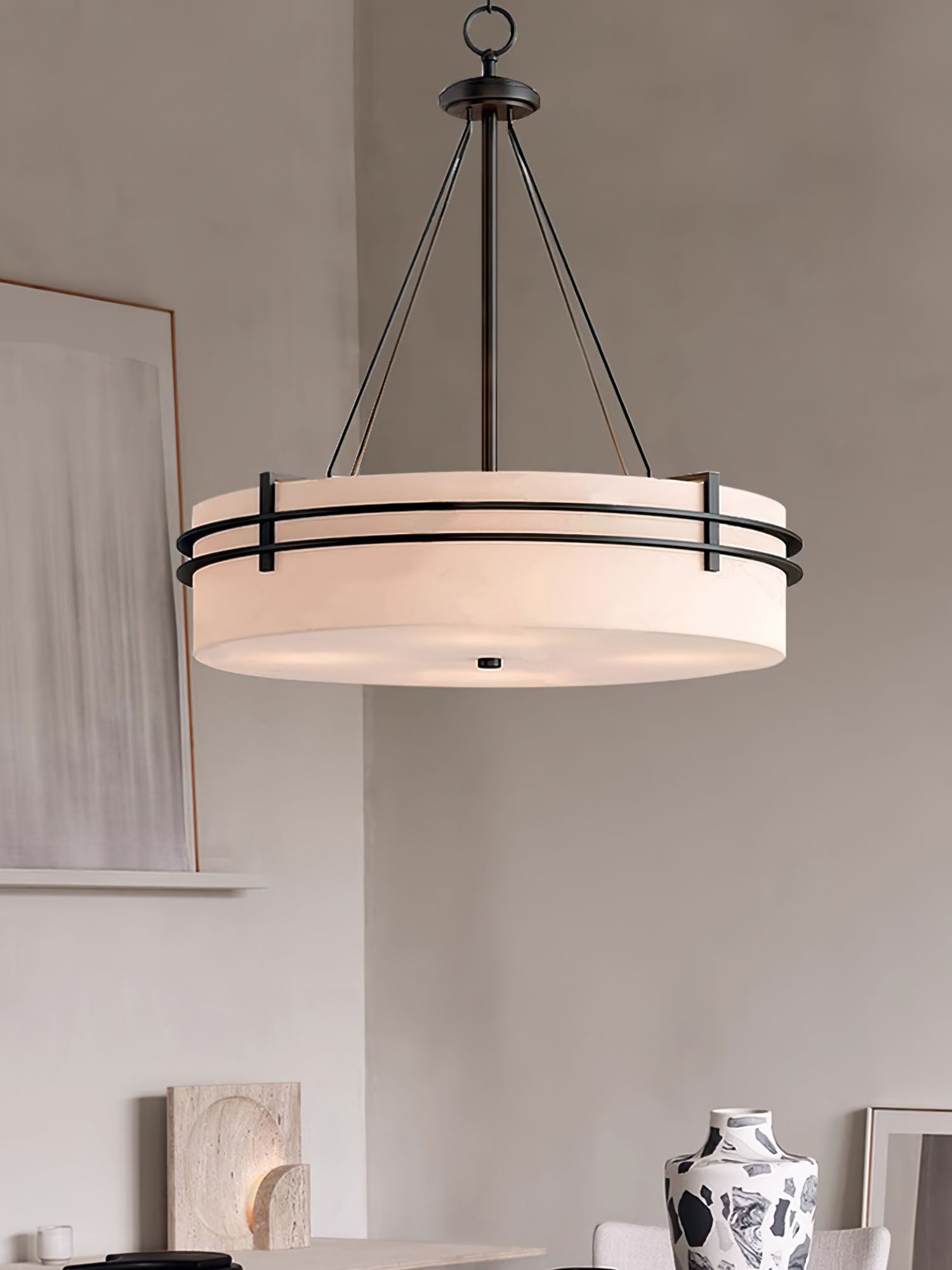 RAVENSHILL CRYSTAL DRAPED CEILING LANTERN