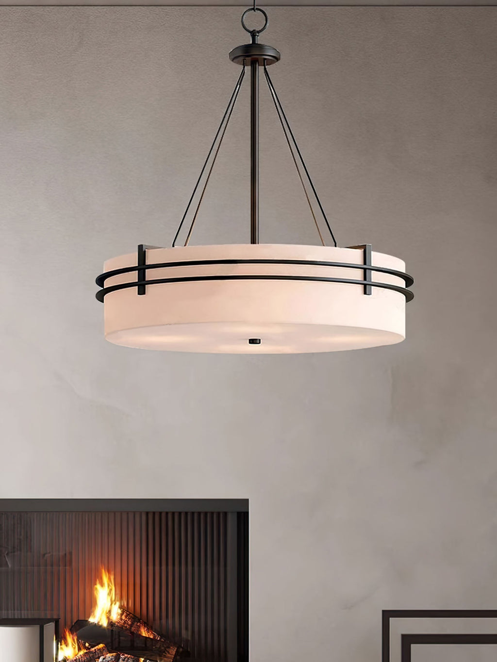 RAVENSHILL CRYSTAL DRAPED CEILING LANTERN