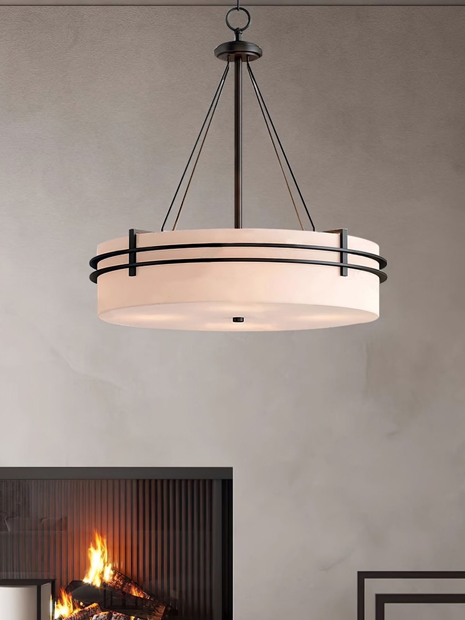 RAVENSHILL CRYSTAL DRAPED CEILING LANTERN