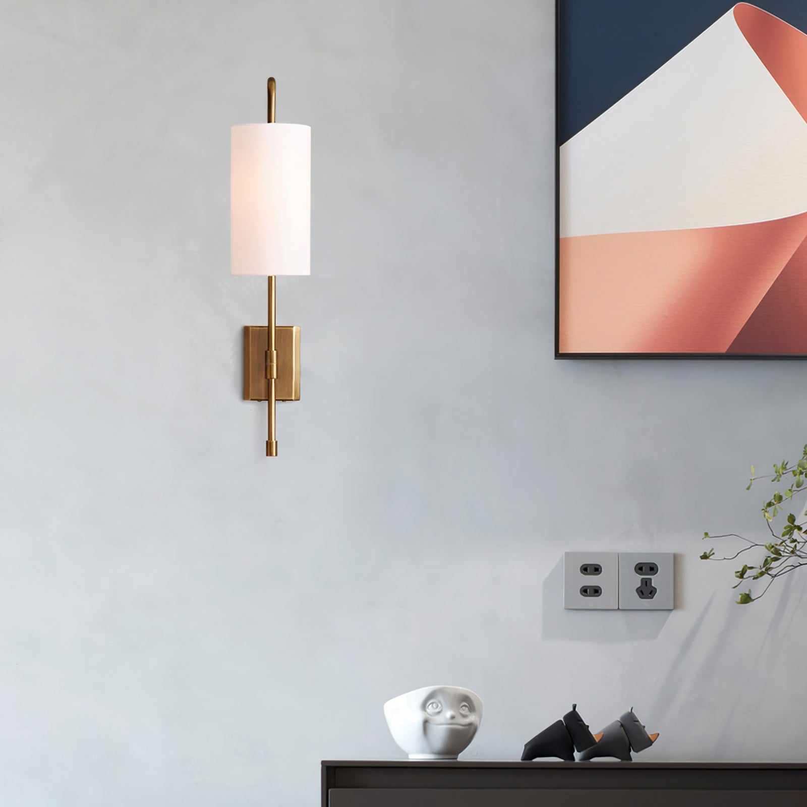WINTHORPE RUSTIC IRON WALL SCONCE